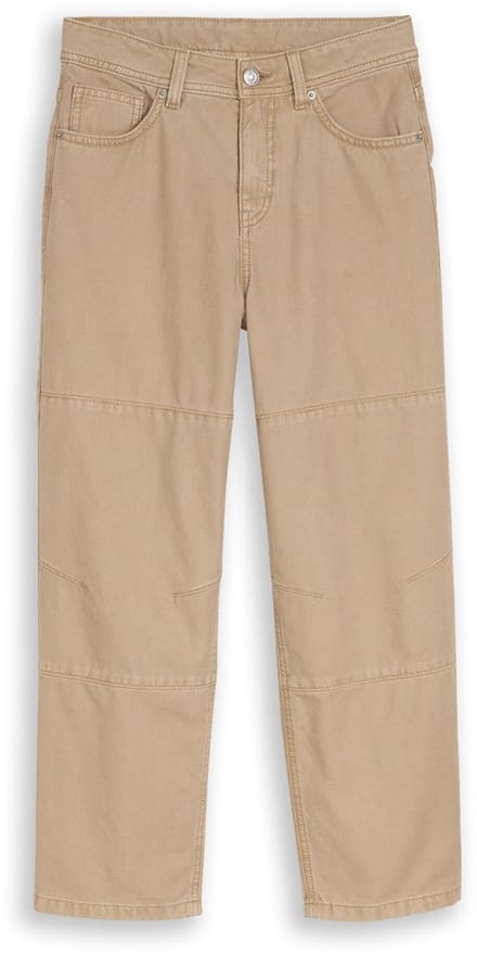 Tom Tailor - Baggy broek in utility-look - Maat 170 - Mink Beige