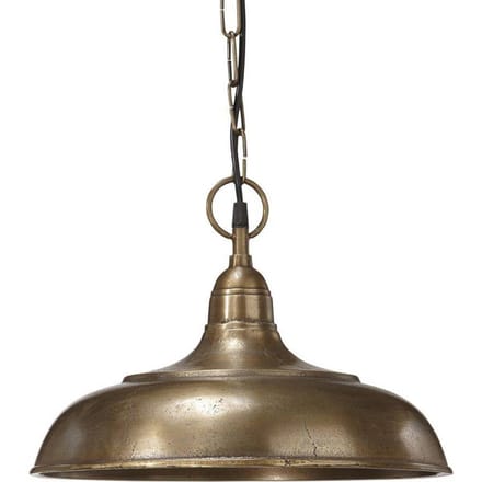 PR Home hanglamp Philadelphia, kleur antiek messing, Ø 35cm