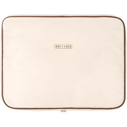 SUITSUIT Fab Seventies - Packing Cubes - Set van 3 - Handbagage koffer 55 cm - Koffer organizer set - Bagage organizers - Wit