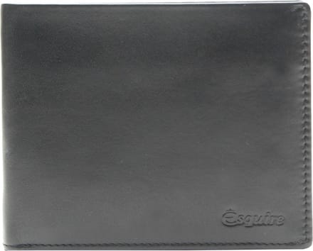 Esquire Portemonnee New Silk Wallet Black Zwart