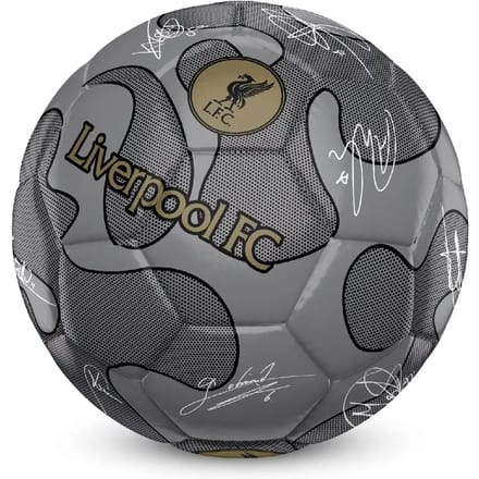 Liverpool FC voetbal - 32 Panel Camo - met handtekeningen - maat 5