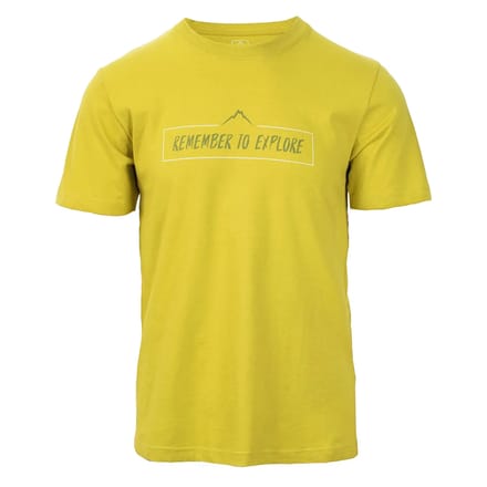 Elbrus Moise T-shirt Met Korte Mouwen Geel S Man