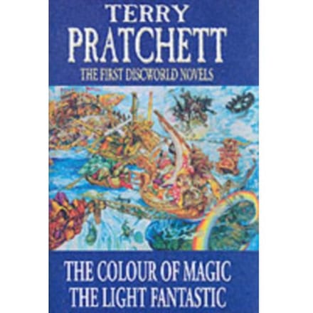 De Eerste Schijfwereld Romans door Terry Pratchett Hardback Boek 9780861404216
