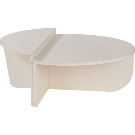 Houten salontafel "Orion" 90 x 60 x 30 cm - Hout wit