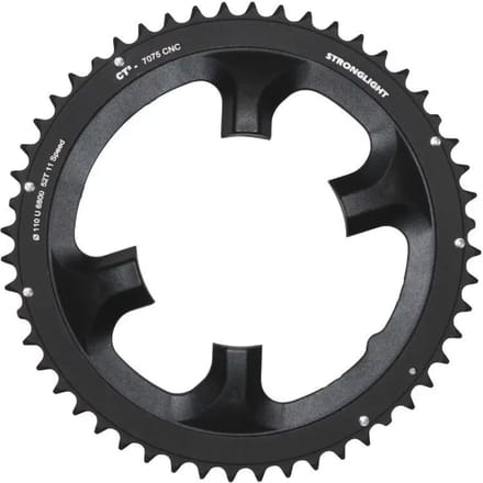 Stronglight kettingblad Shimano Ultegra (steek 110mm) 52T 11v zwart