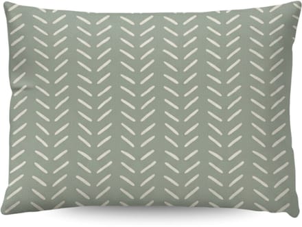 Zelesta Everyday Design Kussensloop Set van 2 - Olive Stitches