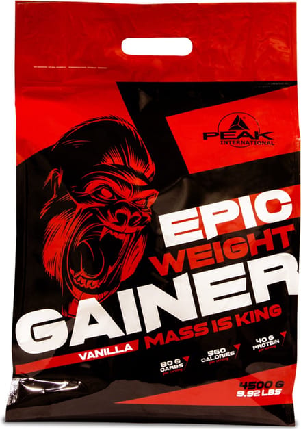 Peak Epic Weight Gainer (4500g) Vanilla - Gewichtstoename - Zonder Creatine