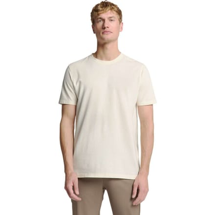 No Excess T-shirt crewneck solid relief knit offwhite