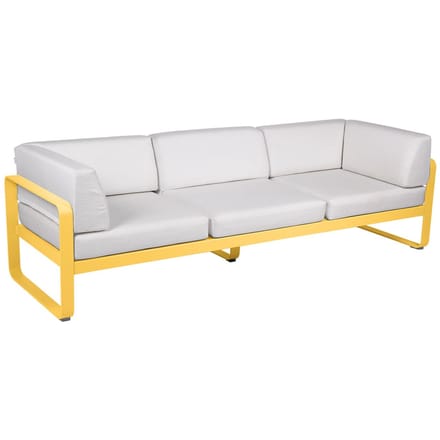 Fermob BELLEVIE club sofa 3 zits - C6 Honing structuur - 81 witgrijs