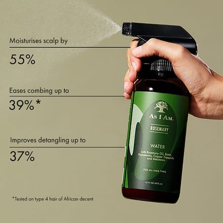 As I Am Rosemary Water Spray 475ml