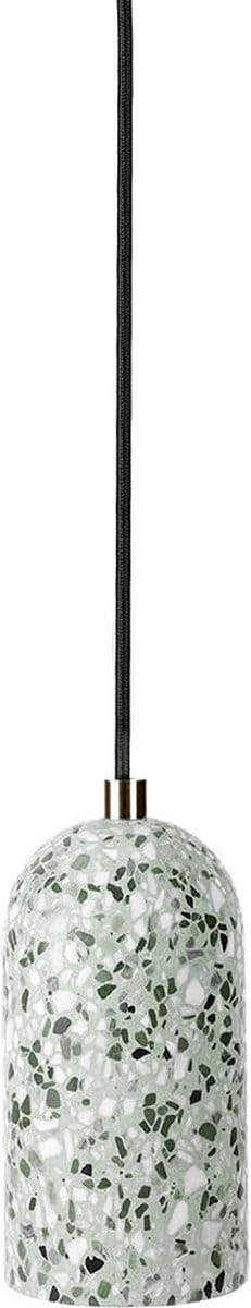 XLBoom Terrazzo U Lamp - Groen - 9,5 × 9,5 × 20 cm