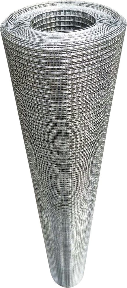 Muizen- en rattengaas 6 x 6mm 0.70mm 100cm x 25m x RVS.