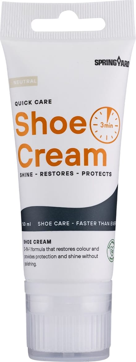 Springyard Shoe Cream Neutral - schoenpoets neutraal - schoensmeer - 50ml