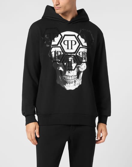 Sweatshirt Met Capuchon Skull