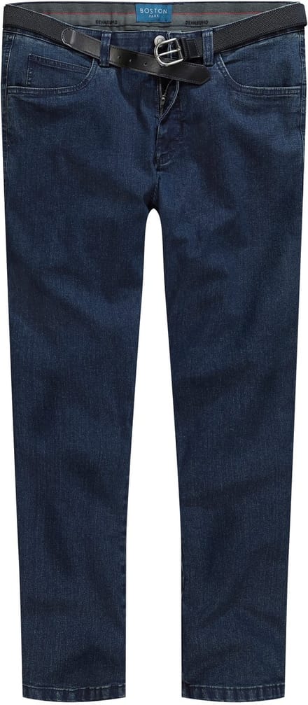 Boston Park - Heren - Jeans swing pockets - Donkerblauw denim - Maat 54