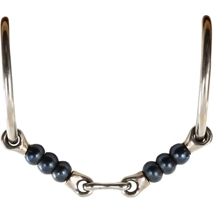 Dubbel bit voor paarden BR Equitation Sweet Iron Cherry Roller