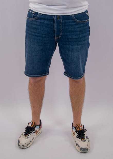 Replay Jeans Short Grover Straight Fit Medium Blue (M1072 685 192 - 009)