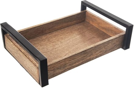 Orion Dienblad Hout - 30,5 cm - Bruin