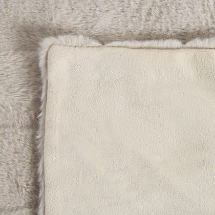LABYAR - Plaid - Beige - 180 x 220 cm - Polyester