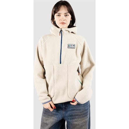 Passenger Maine 2.0 1/2 Zip Recycled Sherpa Half-Zip Fleece Trui wit
