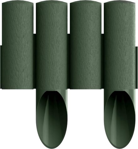 Cellfast STANDARD 4 - Tuinpalisade - 4 stuks - 2,3 m - Groen