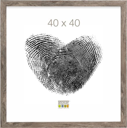 Deknudt Frames fotolijst S45RH7 - grijs-beige - hout - 40x40 cm