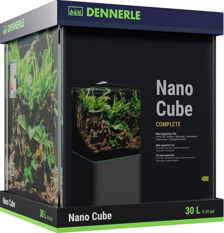 Dennerle Nanocube Complete Aquarium - 30 Liter - Aquarium set - 30x30x35 cm