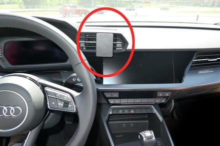 Houder - Brodit ProClip -Audi A3/S3 2021 - Center mount