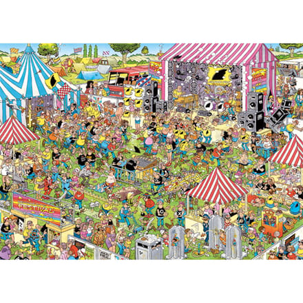 Puzzel Jan van Haasteren Pop Festival 1000