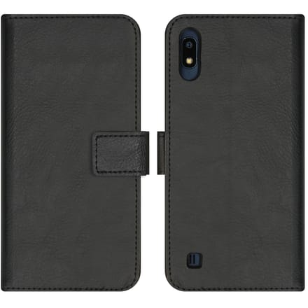 imoshion Hoesje - Geschikt voor Samsung Galaxy A10 - Luxe Bookcase - Zwart