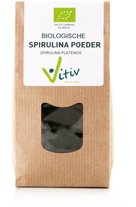 Vitiv Spirulina poeder bio 250 Gram