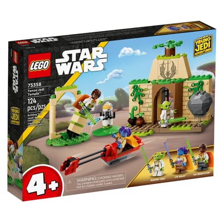 LEGO Star Wars Tenoo Jedi tempel Set met Yoda Figuur - 75358