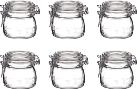 Bormioli Rocco Fido Weckpot - 50cl - 10cm - 6 stuks