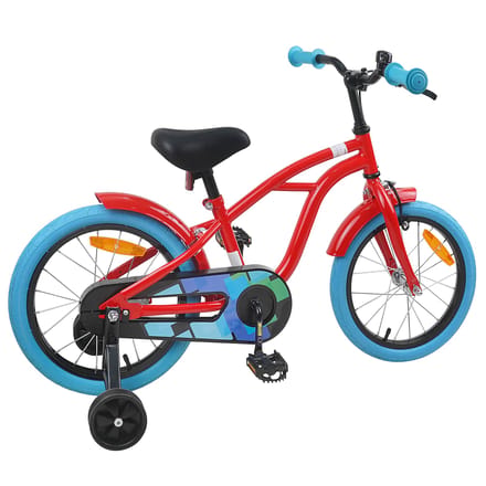 vidaXL - Kinderfiets - 16 - Inch - voor - 4-6 - jaar - oud - Rood