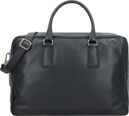 abro Adria Schoudertas Leer 39 cm - Dames - black-gold