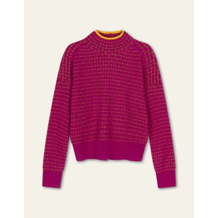 Oilily Kubb Trui- maatL Fuchsia Roze