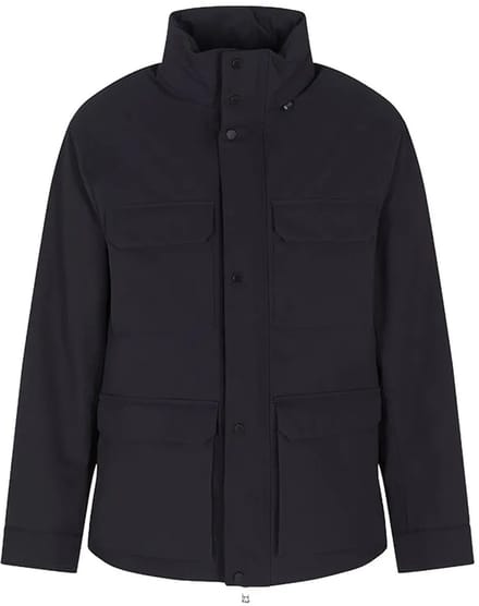 Armani Exchange Xm001127_af16595 Gewatteerde Jas Zwart M Man