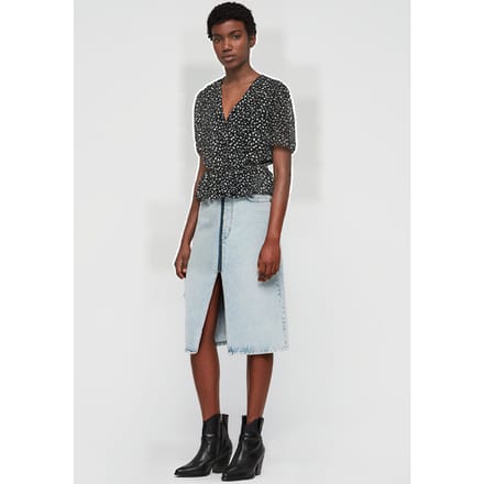 AllSaints Ilia Pippa Top Black | Größe: 34 | Blusen Outlet | Damen | Schwarz