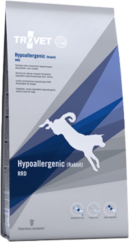 TROVET Hypoallergenic RRD (Rabbit) Hond - 2 x 3 kg