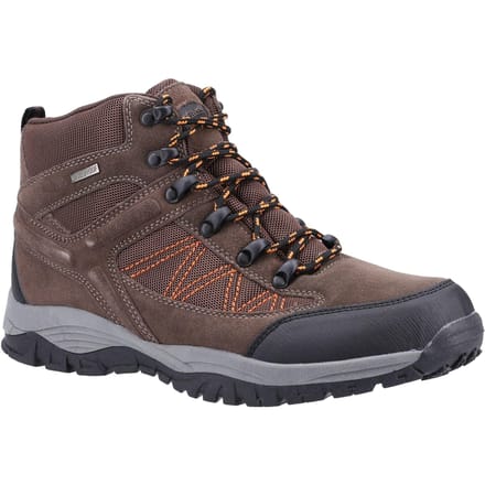 Cotswold Heren Maisemore Suède Wandelschoenen (Bruin)