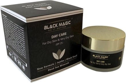 Black Magic - Dagcrème voor de droge huid met Dode Zeezout mineralen SPF 25