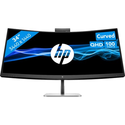34" HP 534pm Series 5 Pro - 3440x1440 (UWQHD) - 100Hz - VA - 100W USB-C - KVM switch
