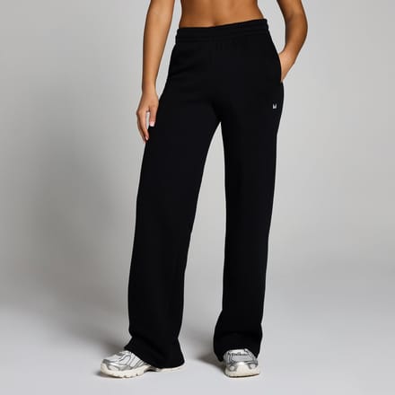 MP Basics joggingbroek met rechte pijpen in lange lengtemaat voor dames - Zwart  - M