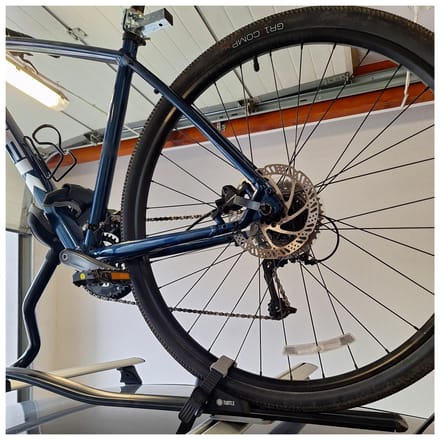 Dakdrager fietsendrager TURTLE PRO-S Zwart voor fiets + slot
