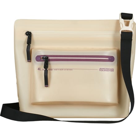 American Tourister schoudertas Colourdry Bag Summer Sand beige