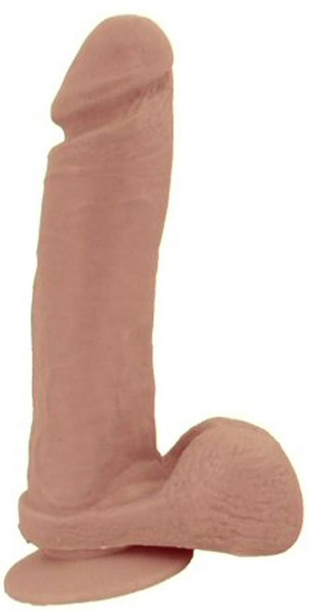 BP - Dildo met Scrotum - 20 cm - Beige
