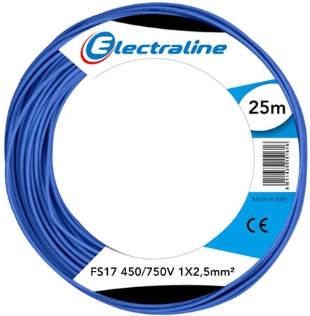 Aderleiding FS17 1 x 2,5 mm² zwart - 25 m