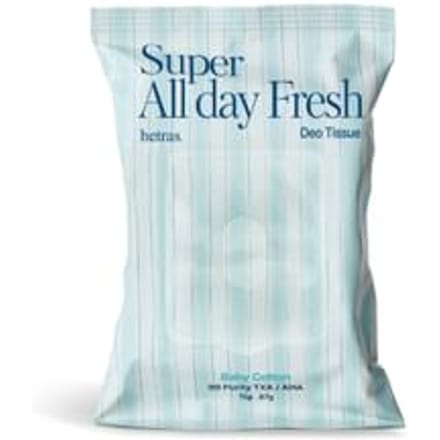 hetras - Super All Day Fresh Deo Tissue - 3 Types Baby Cotton