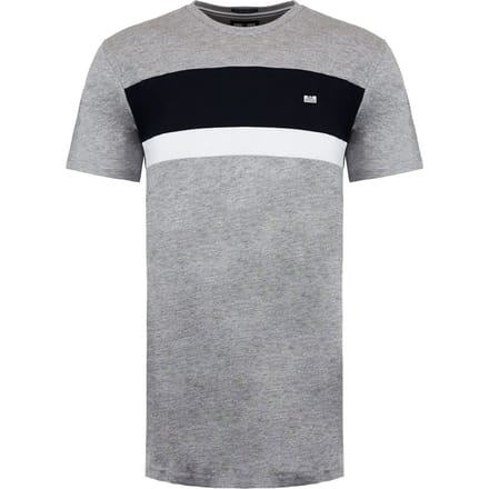 Weekend overtreder Kruiswoordraadsel Heren Grijs T-Shirt