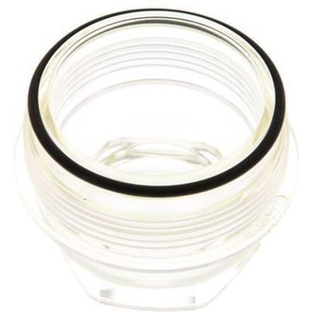 Zeefschaal Transparant R 1'' en R 11/4'' 1,5 - 6 bar Braukmann